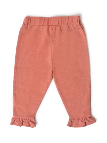 Mi Arcus Ruffled Solid Legging for Girls Pack of 2