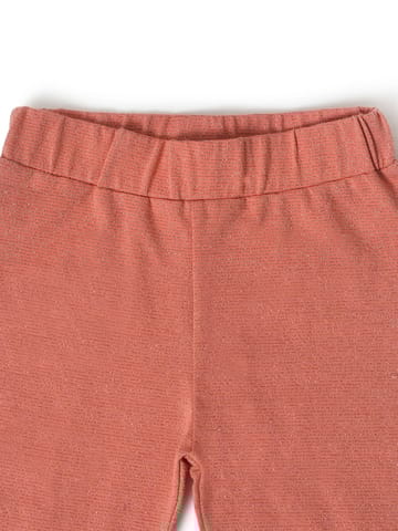 Mi Arcus Ruffled Solid Legging for Girls Pack of 2
