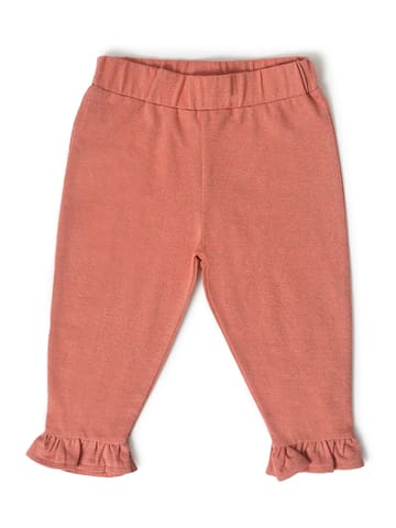 Mi Arcus Ruffled Solid Legging for Girls Pack of 2