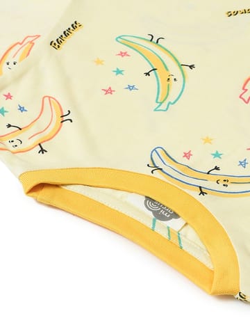Mi Arcus Printed Cotton Nightgown for Girls