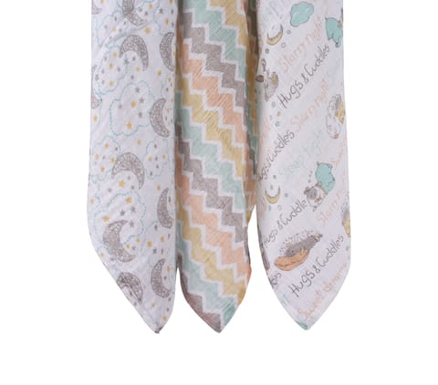 Abracadabra Swaddles (Set of 3) - Sleepy Friends Pack of 3