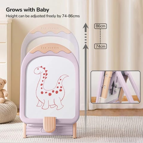 R For Rabbit Little Genius Candy – Cute Design Kids Activity Board, Purple