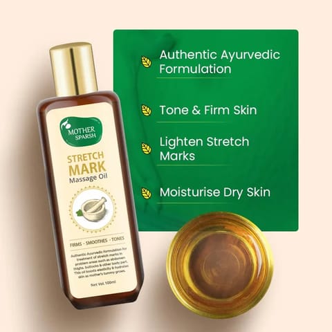 Mother Sparsh Stretch Mark Massage Oil