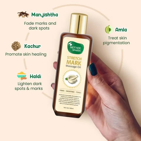 Mother Sparsh Stretch Mark Massage Oil