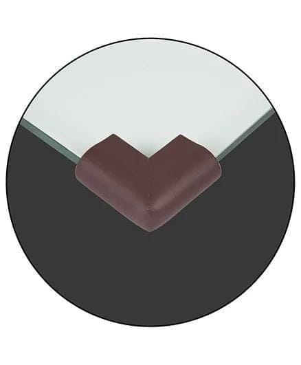 Safe-O-Kid-Pack of 16-U-Shape ExtraThick CornerCushion-Brown
