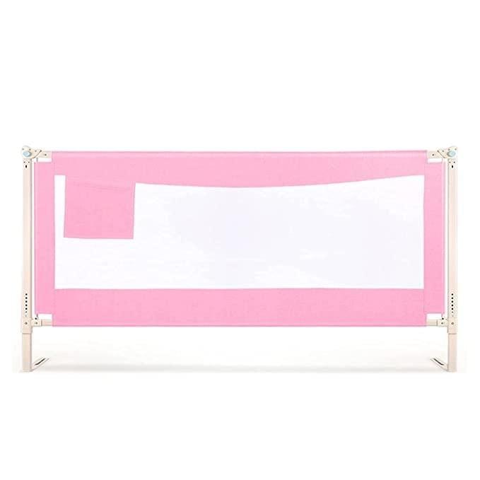 Safe-O-Kid Foldable 4 Ft Bedrail Guard - Pink