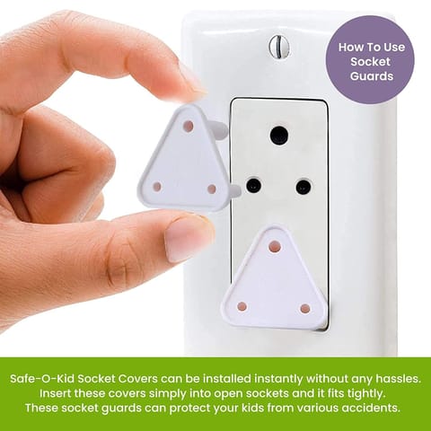 Safe O Kid 4 Nylon Locks, 16 U-Shaped Large Corner and 5 Electric Plugs