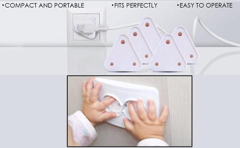 Safe O Kid 4 Nylon Locks, 16 U-Shaped Large Corner and 5 Electric Plugs