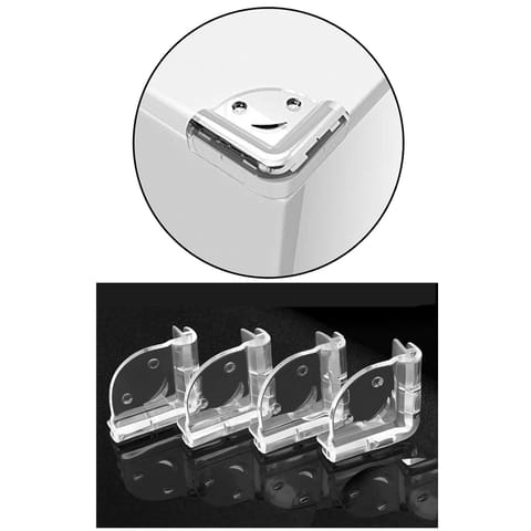 Safe-O-Kid Push Key Child Safety Lock With Smiley Shaped Corners