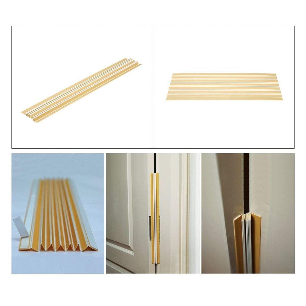 Safe O Kid Door Hinge, Collapsible Finger Safety Shield With Sleek Design Door Stopper