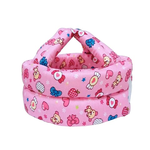 Safe-O-Kid 1 Wrist Link With 1 Baby Safety Cotton Helmet Head Protection
