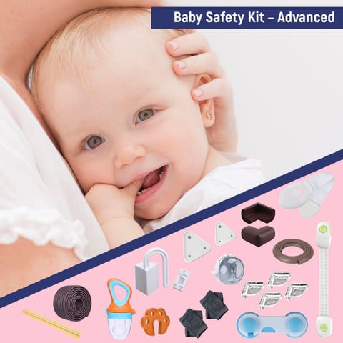 Safe-O-Kid Baby Safety Kit � Advanced I 58 Pieces of Safety Products