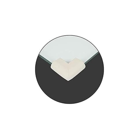 Safe-O-Kid-Packof12-L-Shape ExtraThick CornerCushion-T.Cream