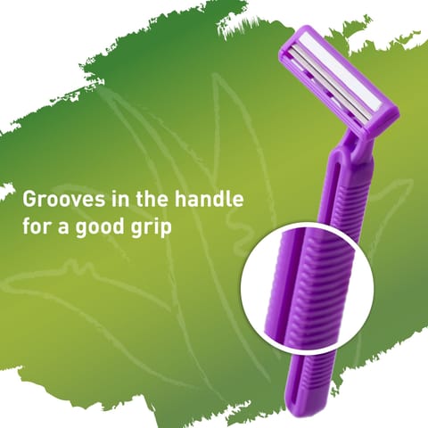Sirona Disposable Shaving Razor for Women with Aloe Boost - Pack of 1