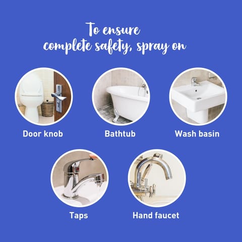 Sirona PeeBuddy Toilet Seat Sanitizer | Before and After Toilet Spray, Deodorizer and Disinfectant - 100 ml