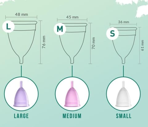 Pro Reusable Menstrual Cup for Women - Small