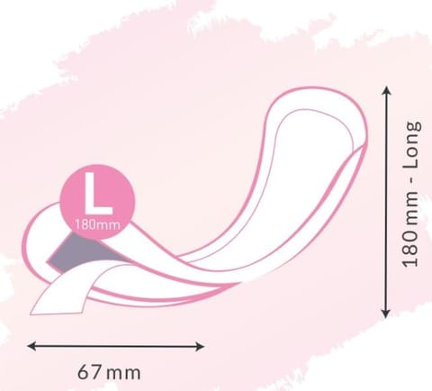 Ultra-Thin Premium Panty Liners (Regular Flow) 60 Counts - Large