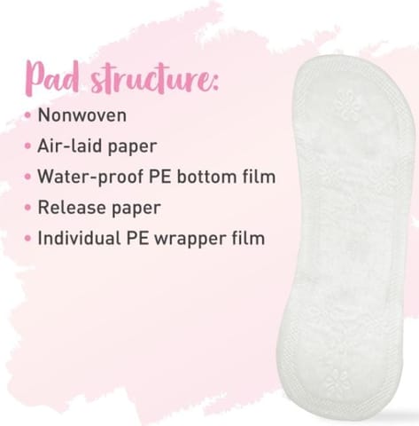 Ultra-Thin Premium Panty Liners (Regular Flow) 60 Counts - Large