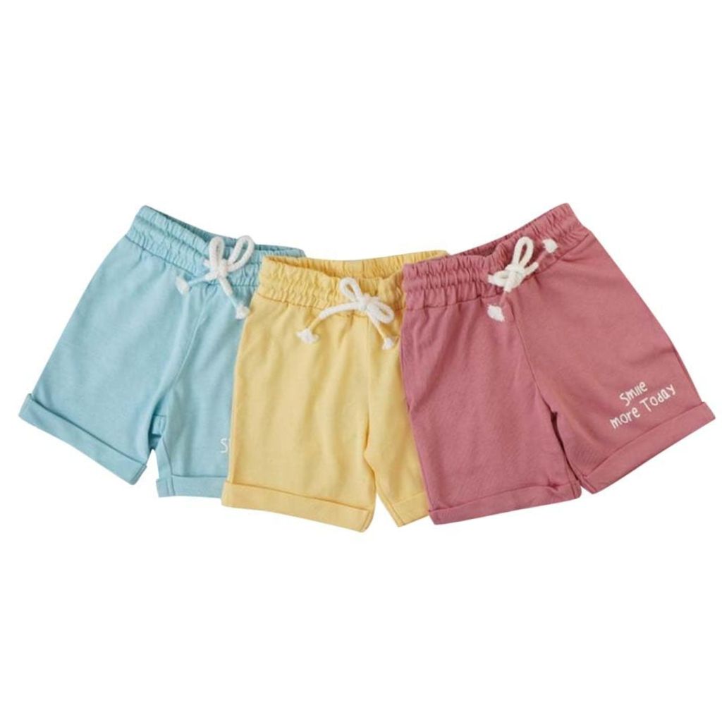 Popees Combo Shorts for New Born, Knotted Shorts for Baby