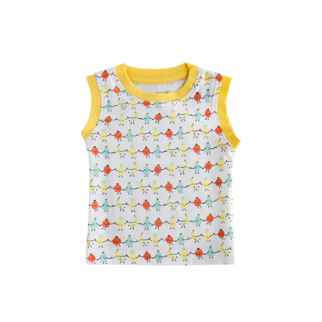 Popees Sleeveless T shirt for Baby Boys