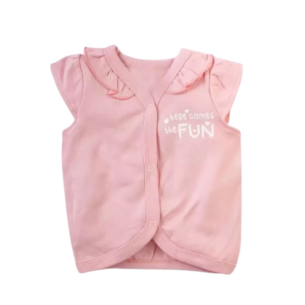 Popees Baby Girls Casual Cotton Top