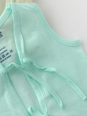 Popees Skin-friendly & Adorable Front Knot Jhabla Tops for Babies Pack of 6