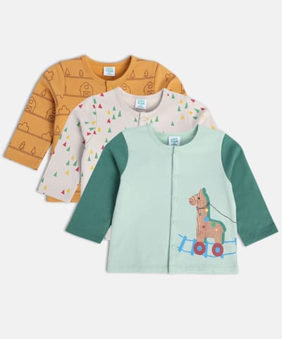 MINI KLUB  PO3 FRONT OPEN VEST [3-6M]