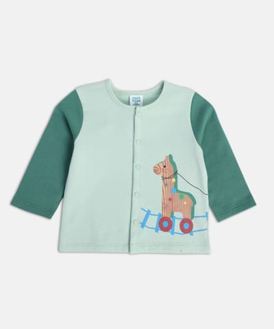 MINI KLUB  PO3 FRONT OPEN VEST [3-6M]