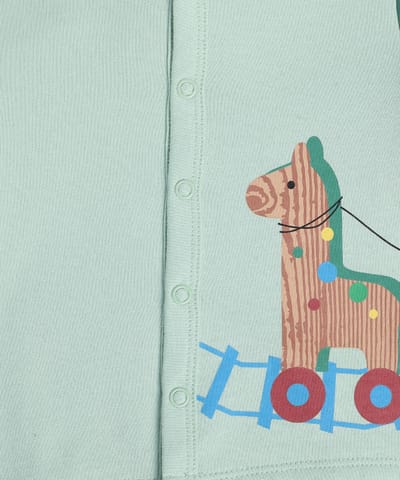 MINI KLUB  PO3 FRONT OPEN VEST [3-6M]