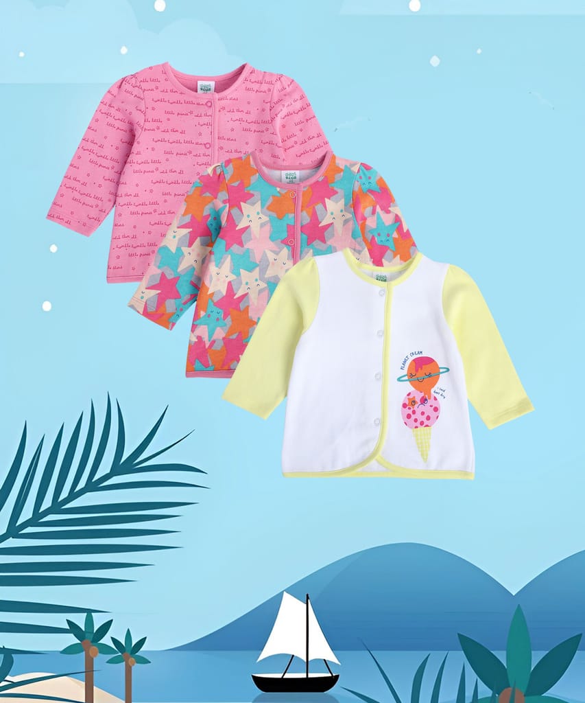 MINI KLUB  PO3 FRONT OPEN VEST [3-6M]