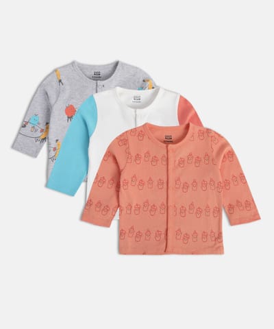 MINI KLUB  PO3 FRONT OPEN VEST [9-12M]