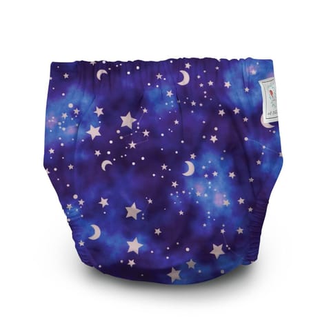 A Toddler Thing Ultra Diaper Star Gaze with Organic Insert - Heavy Wetter - 5 layer