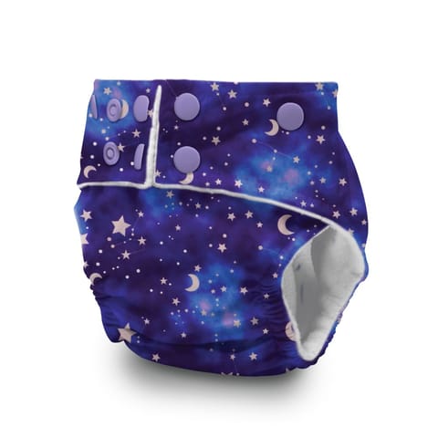 A Toddler Thing Ultra Diaper Star Gaze with Organic Insert - Heavy Wetter - 5 layer