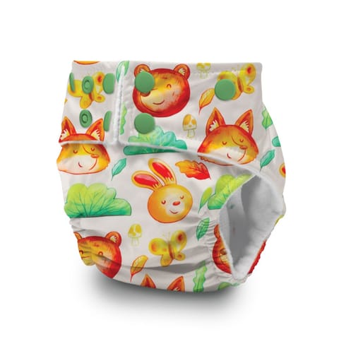A Toddler Thing Ultra Diaper Into The Woods with Organic Insert - Heavy Wetter - 5 layer