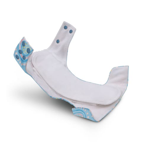 A Toddler Thing Ultra Diaper Floral Paisley with Organic Insert - Heavy Wetter - 5 layer