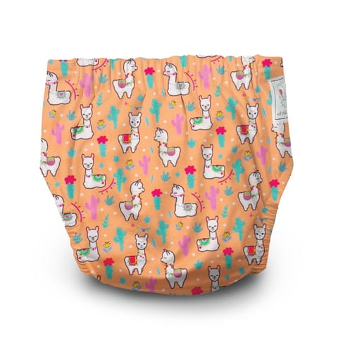 A Toddler Thing Ultra Diaper Drama Lama with Organic Insert - Heavy Wetter - 5 layer