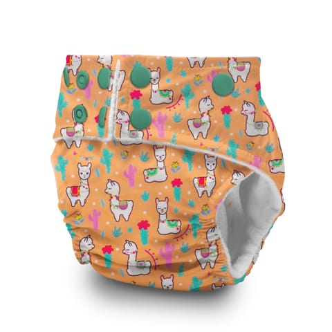 A Toddler Thing Ultra Diaper Drama Lama with Organic Insert - Heavy Wetter - 5 layer