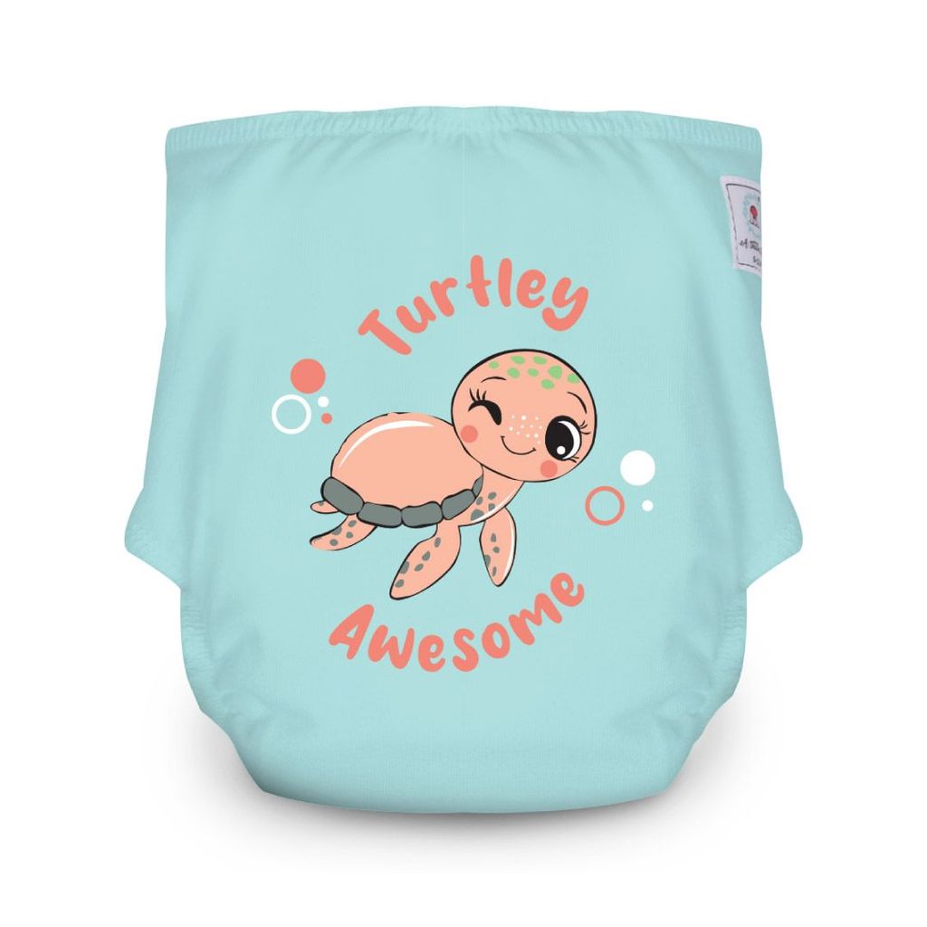 A Toddler Thing Ultra Nappies -  Turtely Blue