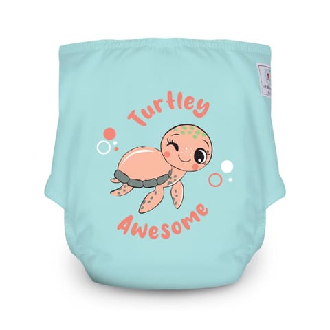 A Toddler Thing Ultra Nappies -  Turtely Blue