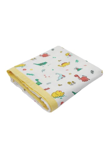 A Toddler Thing Muslin Reversible Blanket -  Stone Age
