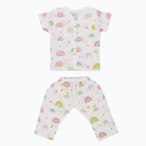 A Toddler Thing Muslin Sleepsuit - Unicorn Rainbow