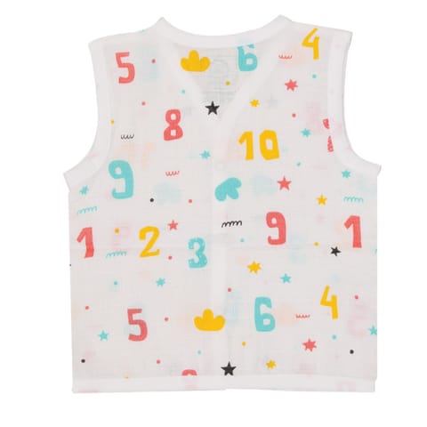 A Toddler Thing Muslin Jabla and Shorts - Count Down
