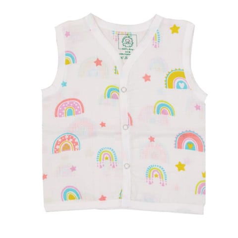 A Toddler Thing Muslin Jabla and Shorts - Unicorn Rainbow