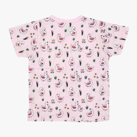 A Toddler Thing Muslin Sleepsuit - Swan Lake