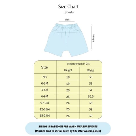 A Toddler Thing Stoneage Muslin Jabla and Shorts
