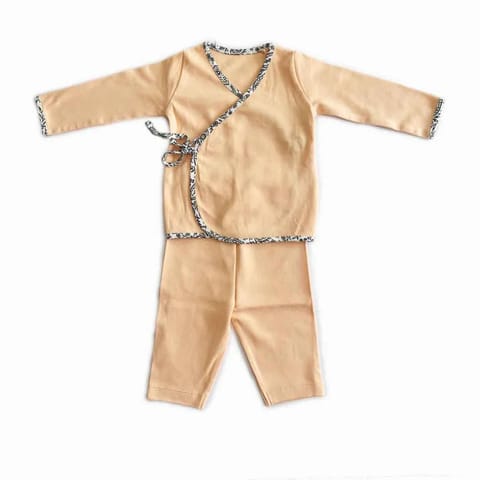 Tiny Lane Newborn Baby Peach Combo Set | Pack Of 5