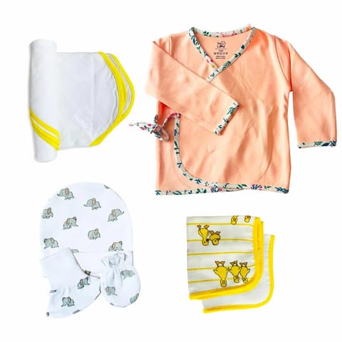 Tiny Lane Newborn Baby Gift Pack | Pack of 7