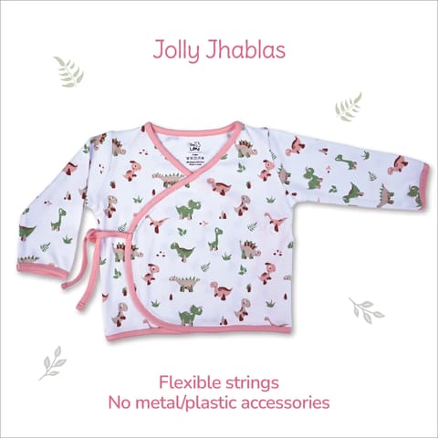 Tiny Lane Tiny Wild Series Infant Gift Set | Pack of 9 - Jhabla, Legging, Onesie, C/B/M, Bib, Blanket, Nappy