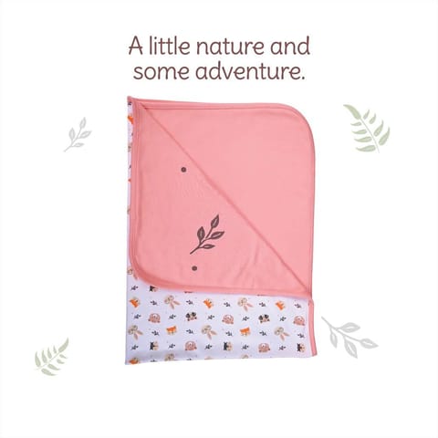 Tiny Lane Newborn Baby Blanket - Faces Design