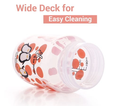 R for Rabbit Penguin Spout Cup Orange